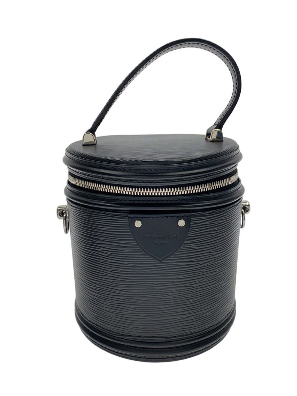 LOUIS VUITTON Cannes Epi Cowhide Black Solid